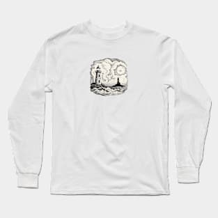 Lighthouse in a Gloomy Weather Long Sleeve T-Shirt